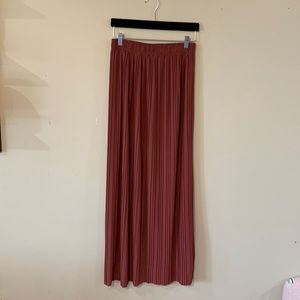 Dusty Rose Maxi Skirt